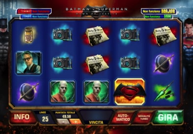 Batman V Superman: Dawn Of Justice tragamonedas